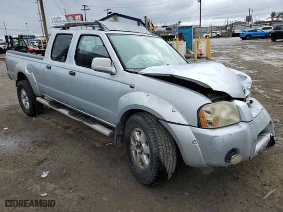 2003 Nissan Frontier 2WD SE with VIN 1N6ED29X33C424195, listed as a Copart auction lot 48763455 with 222,035 mi miles and Salvage Title. Bid and sale history available at carsss.com. Image 4.
