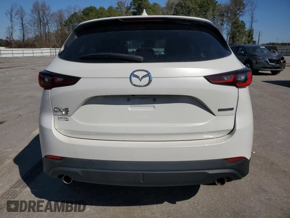 2023 Mazda CX-5 S Select with VIN JM3KFBBM2P0275602, listed as a Copart auction lot 45476235 with 12,017 mi miles and Salvage Title. Bid and sale history available at DreamBid. Image 6.