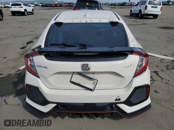 2018 Honda Civic Type R Touring z VIN SHHFK8G78JU200261, wystawiony jako Copart lot #49848535 z przebiegiem 32 426 mil mil oraz Szkody całkowita. Historia ofert i sprzedaży dostępna na DreamBid. Obrazek 6.