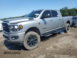 2022 Ram 2500 Big Horn with VIN 3C6UR5MLXNG149714, listed as a Copart auction lot 56289135 with 110,812 mi miles and Salvage title. Bid and sale history available at DreamBid. Image 1.