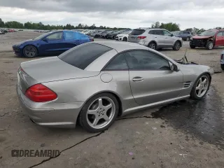 2003 Mercedes-Benz SL 500 с VIN WDBSK75F73F062035, выставлен на аукционе Copart как лот 56296375 с пробегом 46 156 миль миль и Списание • Salvage title. История ставок и продаж доступна на DreamBid. Изображение 3.