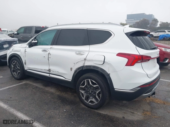 2021 Hyundai Santa Fe Limited with VIN 5NMS44AL5MH315413, listed as a IAAI auction lot 41205405 with 60,677 mi miles. Bid and sale history available at carsss.com. Image 14.