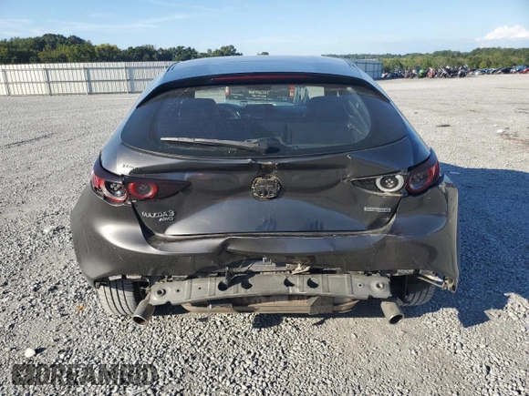 2019 Mazda 3 with VIN JM1BPBJM0K1134358, listed as a Copart auction lot 72412974 with 53,707 mi miles and Salvage title. Bid and sale history available at DreamBid. Image 6.