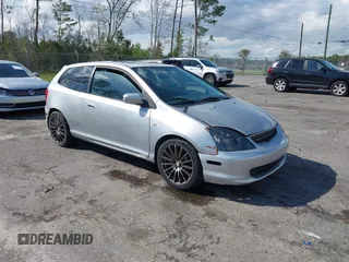 2002 Honda Civic Si with VIN SHHEP33572U304861, listed as a IAAI auction lot 41775906 with 226,587 mi miles and . Bid and sale history available at DreamBid. Image 1.