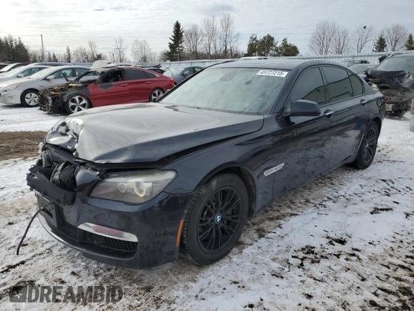 2010 BMW 7 Series 750i xDrive z VIN WBAKC6C56ACL67878, wystawiony jako Copart lot #45727215 z przebiegiem 251 789 mil mil oraz Szkoda całkowita • Salvage title. Historia ofert i sprzedaży dostępna na DreamBid. Obrazek 1.