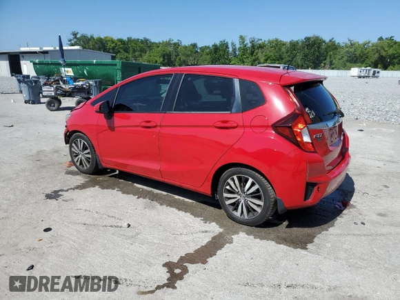 2015 Honda Fit EX-L with VIN 3HGGK5H86FM776253, listed as a Copart auction lot 51589745 with 121,977 mi miles and Salvage Title. Bid and sale history available at carsss.com. Image 2.