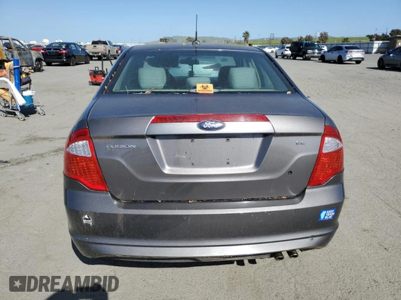 2012 Ford Fusion SE with VIN 3FAHP0HA7CR206227, listed as a Copart auction lot 52464365 with 227,767 mi miles and Clean Title. Bid and sale history available at carsss.com. Image 6.