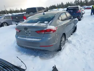 2018 Hyundai Elantra Value Edition with VIN KMHD84LF0JU511862, listed as a IAAI auction lot 41560546 with 121,937 mi miles. Bid and sale history available at carsss.com. Image 4.