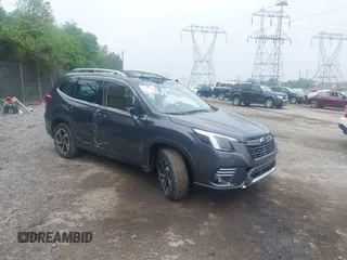 2023 Subaru Forester Touring with VIN JF2SKARCXPH471656, listed as a IAAI auction lot 42278468 with 20,744 mi miles and . Bid and sale history available at DreamBid. Image 1.