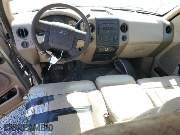 2007 Ford F-150 STX with VIN 1FTRX12W17NA57024, listed as a Copart auction lot 46492695 with Not Provided miles and Salvage Title. Bid and sale history available at carsss.com. Image 8.