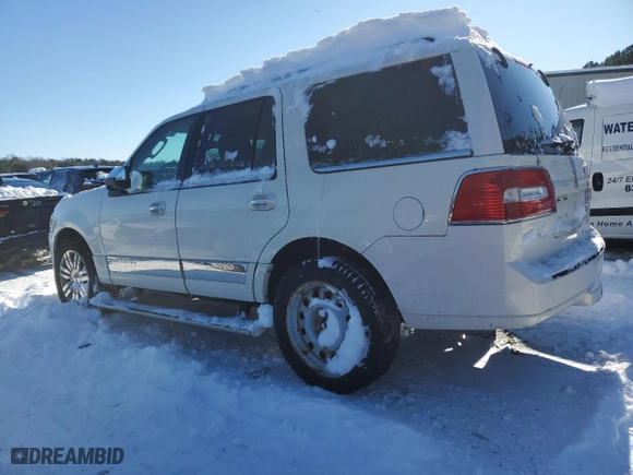 2007 Lincoln Navigator with VIN 5LMFU28527LJ01178, listed as a Copart auction lot 87275554 with 0 mi miles and Clean Title. Bid and sale history available at carsss.com. Image 2.