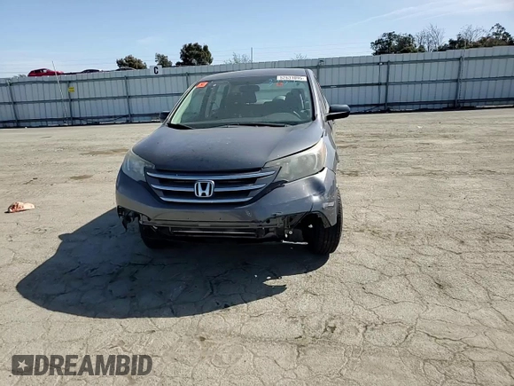 2012 Honda CR-V LX with VIN 2HKRM4H31CH603757, listed as a Copart auction lot 52631095 with 75,734 mi miles and Salvage title. Bid and sale history available at DreamBid. Image 10.