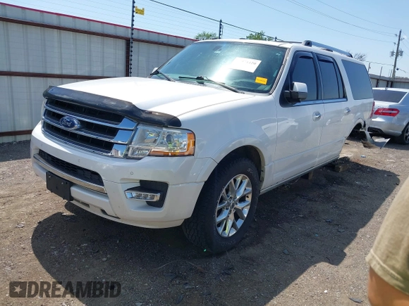 2017 Ford Expedition Max Limited с VIN 1FMJK1KT7HEA81097, выставлен на аукционе IAAI как лот 41974420 с пробегом 145 645 миль миль и . История ставок и продаж доступна на DreamBid. Изображение 2.