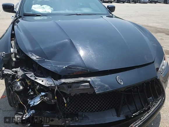 2014 Maserati Ghibli S Q4 with VIN ZAM57RTA5E1122165, listed as a Copart auction lot 60257835 with Not provided miles and Salvage title. Bid and sale history available at DreamBid. Image 13.