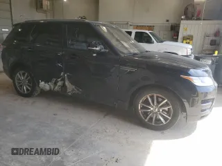 2017 Land Rover Range Rover Sport SE with VIN SALWG2FK2HA667984, listed as a Copart auction lot 53991285 with 107,205 mi miles and Salvage Title. Bid and sale history available at DreamBid. Image 4.