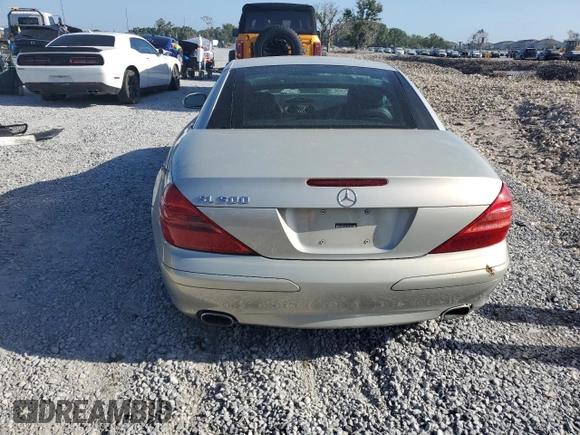 2003 Mercedes-Benz SL 500 z VIN WDBSK75F43F010183, wystawiony jako Copart lot #55220355 z przebiegiem 74 967 mil mil oraz Szkoda całkowita • Salvage title. Historia ofert i sprzedaży dostępna na DreamBid. Obrazek 6.