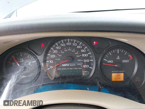 2004 Chevrolet Impala with VIN 2G1WF52E349136173, listed as a IAAI auction lot 42149870 with 165,215 mi miles. Bid and sale history available at carsss.com. Image 7.