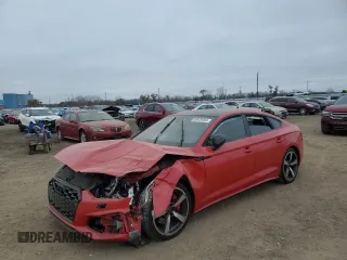 2024 Audi A5 Sportback S line Prestige z VIN WAUEACF55RA011359, wystawiony jako Copart lot #80926464 z przebiegiem Nie podano mil oraz Szkoda całkowita • Salvage title. Historia ofert i sprzedaży dostępna na DreamBid. Obrazek 1.