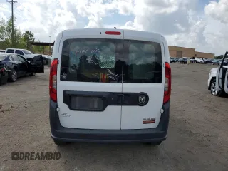 2016 Ram ProMaster City Cargo Tradesman with VIN ZFBERFAT2G6B20614, listed as a Copart auction lot 51107825 with 240,493 mi miles and Clean title. Bid and sale history available at DreamBid. Image 6.