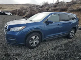 2021 Subaru Ascent Premium with VIN 4S4WMAFD9M3473541, listed as a Copart auction lot 43358035 with 44,361 mi miles and Salvage Title. Bid and sale history available at carsss.com. Image 1.