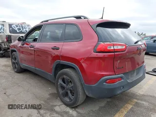 2017 Jeep Cherokee Sport with VIN 1C4PJMAB8HW569111, listed as a IAAI auction lot 41885738 with 130,687 mi miles and . Bid and sale history available at DreamBid. Image 3.