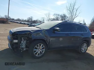 2015 Jeep Cherokee Limited with VIN 1C4PJMDS1FW533060, listed as a IAAI auction lot 41796305 with 199,175 mi miles and . Bid and sale history available at DreamBid. Image 14.
