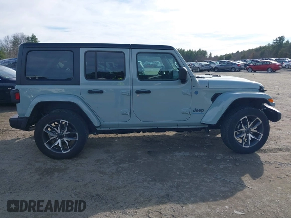 2024 Jeep Wrangler Sport S with VIN 1C4RJXN65RW166079, listed as a IAAI auction lot 41795439 with 14,937 mi miles and . Bid and sale history available at DreamBid. Image 13.