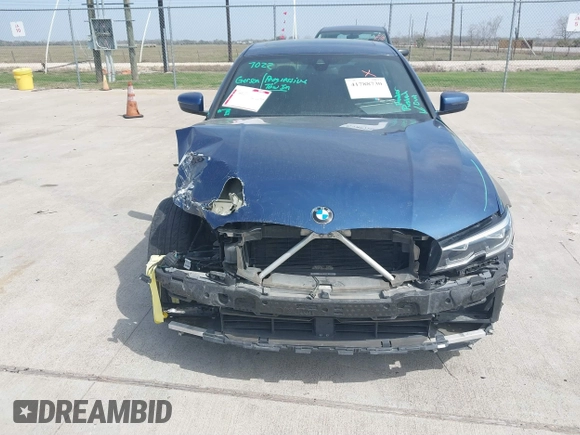 2022 BMW 3 Series 330i с VIN 3MW5R1J06N8C32399, выставлен на аукционе IAAI как лот 41788730 с пробегом 53 691 миль миль и . История ставок и продаж доступна на DreamBid. Изображение 12.
