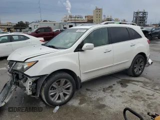 2012 Acura MDX Advance with VIN 2HNYD2H89CH528997, listed as a Copart auction lot 43060635 with Not Provided miles and Salvage Title. Bid and sale history available at DreamBid. Image 1.
