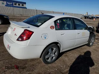 2006 Saturn ION with VIN 1G8AL55B96Z118470, listed as a Copart auction lot 81505054 with 129,700 mi miles and Clean Title. Bid and sale history available at carsss.com. Image 3.