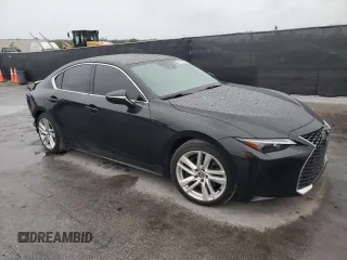 2023 Lexus IS 300 with VIN JTHCA1D26P5123020, listed as a Copart auction lot 51958175 with 30,539 mi miles and Salvage title. Bid and sale history available at DreamBid. Image 4.