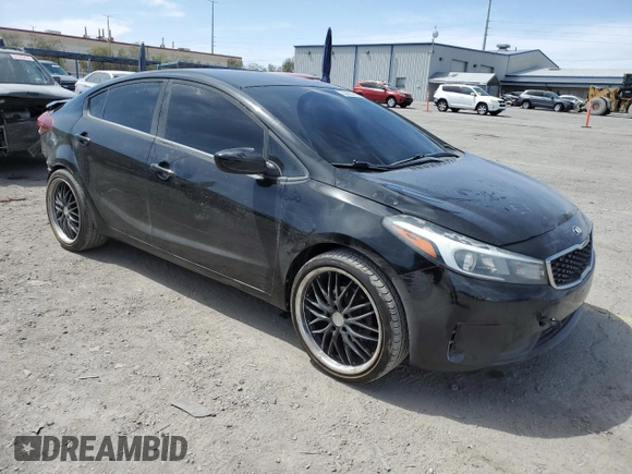 2017 Kia Forte LX with VIN 3KPFL4A77HE062986, listed as a Copart auction lot 52036365 with 98,679 mi miles and Salvage Title. Bid and sale history available at carsss.com. Image 4.