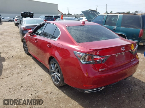 2020 Lexus GS with VIN JTHEZ1BL8LA019921, listed as a IAAI auction lot 41572611 with 45,285 mi miles. Bid and sale history available at carsss.com. Image 3.