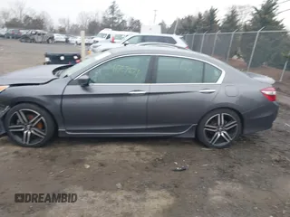 2017 Honda Accord Sport with VIN 1HGCR2F59HA077331, listed as a IAAI auction lot 41727621 with 254,635 mi miles. Bid and sale history available at carsss.com. Image 14.