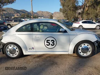2017 Volkswagen Beetle 1.8T SE with VIN 3VWJ17AT9HM624498, listed as a IAAI auction lot 41662813 with 49,627 mi miles. Bid and sale history available at carsss.com. Image 14.