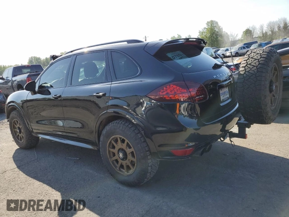 2013 Porsche Cayenne GTS with VIN WP1AD2A20DLA75577, listed as a Copart auction lot 54573525 with 75,679 mi miles and Clean Title. Bid and sale history available at DreamBid. Image 2.