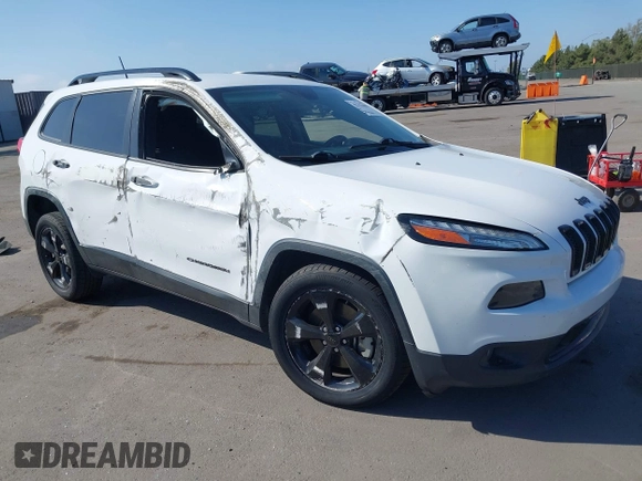 2018 Jeep Cherokee Latitude z VIN 1C4PJMCB7JD602016, wystawiony jako IAAI lot #42153460 z przebiegiem 97 757 mil mil oraz . Historia ofert i sprzedaży dostępna na DreamBid. Obrazek 1.