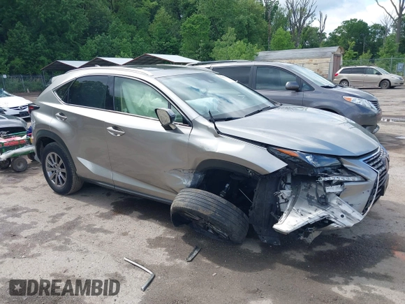 2021 Lexus NX 300 with VIN JTJDARBZXM2195661, listed as a IAAI auction lot 42155275 with 34,824 mi miles and . Bid and sale history available at DreamBid. Image 1.