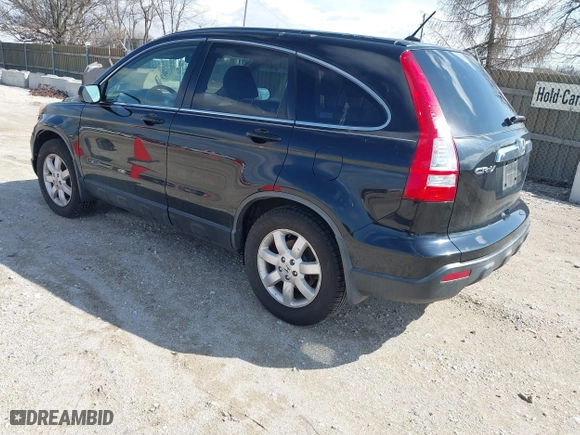 2007 Honda CR-V EX-L with VIN JHLRE38737C019763, listed as a IAAI auction lot 41933749 with 208,901 mi miles. Bid and sale history available at carsss.com. Image 3.