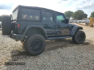 2019 Jeep Wrangler Unlimited Rubicon with VIN 1C4HJXFN2KW525606, listed as a Copart auction lot 62674225 with 55,128 mi miles and Salvage title. Bid and sale history available at DreamBid. Image 3.