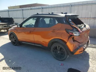2021 Nissan Kicks SR with VIN 3N1CP5DV0ML535644, listed as a Copart auction lot 48208705 with 31,094 mi miles and Salvage Title. Bid and sale history available at carsss.com. Image 2.