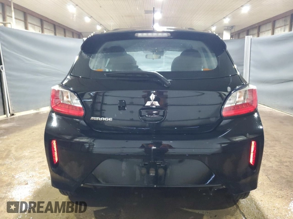 2024 Mitsubishi Mirage ES with VIN ML32AUHJ2RH011352, listed as a Copart auction lot 61589915 with 14,258 mi miles and Clean title. Bid and sale history available at DreamBid. Image 6.