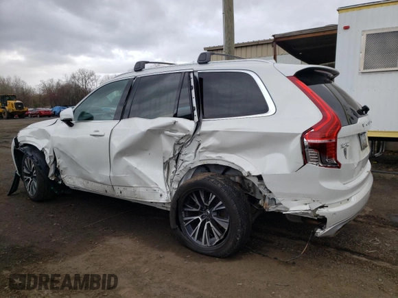 2021 Volvo XC90 Momentum with VIN YV4A22PKXM1730495, listed as a Copart auction lot 53193545 with 54,856 mi miles and Salvage Title. Bid and sale history available at carsss.com. Image 2.