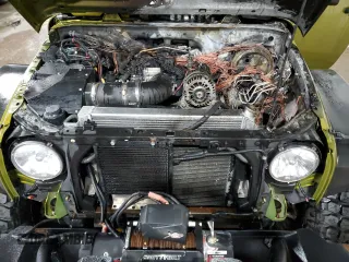 2007 Jeep Wrangler Unlimited X with VIN 1J4GB39177L184300, listed as a Copart auction lot 45992015 with Not provided miles and Non repairable. Bid and sale history available at DreamBid. Image 12.
