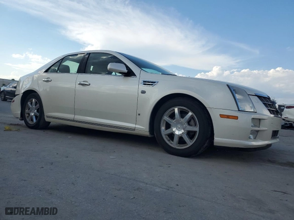 2008 Cadillac STS RWD w/1SB with VIN 1G6DK67V780200405, listed as a Copart auction lot 69689704 with 183,277 mi miles and Salvage Title. Bid and sale history available at carsss.com. Image 4.