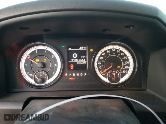 2023 Ram 1500 Tradesman with VIN 3C6JR7DG4PG551460, listed as a Copart auction lot 83994184 with 11,803 mi miles and Salvage title. Bid and sale history available at DreamBid. Image 9.