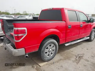 2011 Ford F-150 XL with VIN 1FTFW1CF3BFB90908, listed as a IAAI auction lot 41824680 with 330,238 mi miles. Bid and sale history available at carsss.com. Image 4.