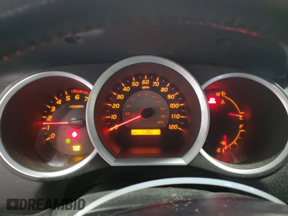 2010 Toyota Tacoma with VIN 5TEUX4EN9AZ727454, listed as a Copart auction lot 48149295 with 138,011 mi miles and Salvage Title. Bid and sale history available at carsss.com. Image 9.