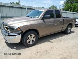 2009 Dodge 1500 SLT with VIN 1D3HB18PX9S759851, listed as a Copart auction lot 61210015 with 123,279 mi miles and Salvage title. Bid and sale history available at DreamBid. Image 1.