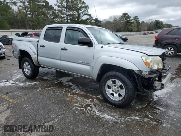 2008 Toyota Tacoma PreRunner with VIN 3TMJU62N38M061467, listed as a Copart auction lot 48190965 with 150,153 mi miles and Salvage Title. Bid and sale history available at carsss.com. Image 4.